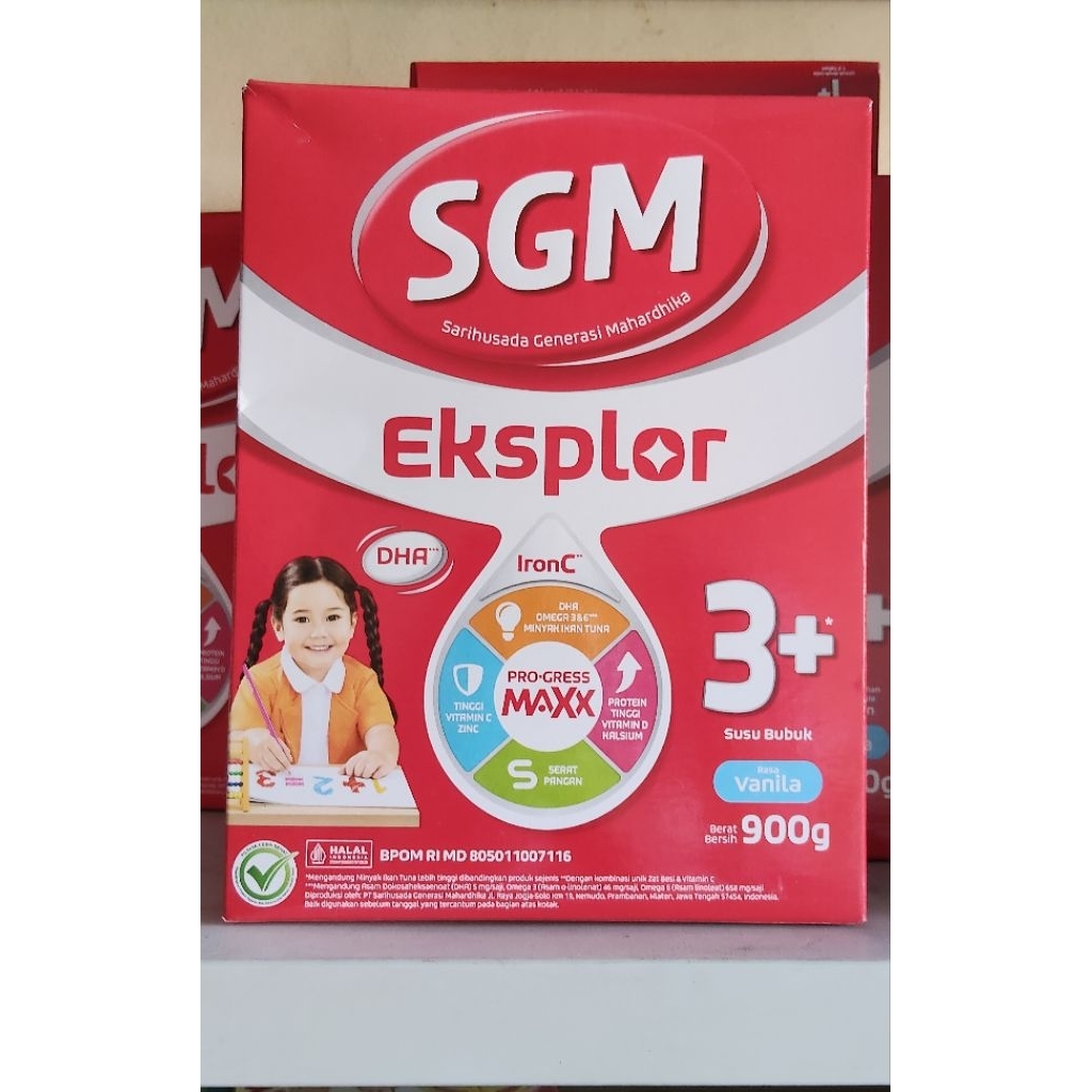 

SGM EKSPLOR 3+ VANILA BOX ( 900GR )