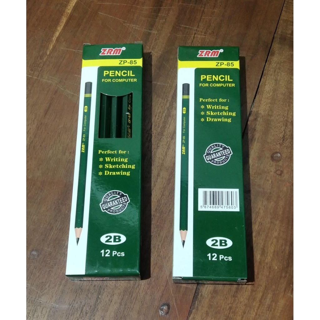 

1pak 12pcs pensil 2b ZRM zp85 gambar tulis sekolah stationery