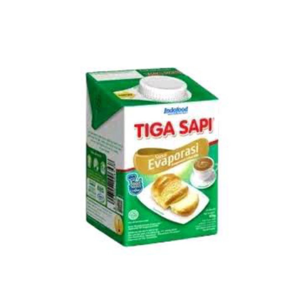 

Indofood Susu Evaporasi Tiga Sapi 500 Ml