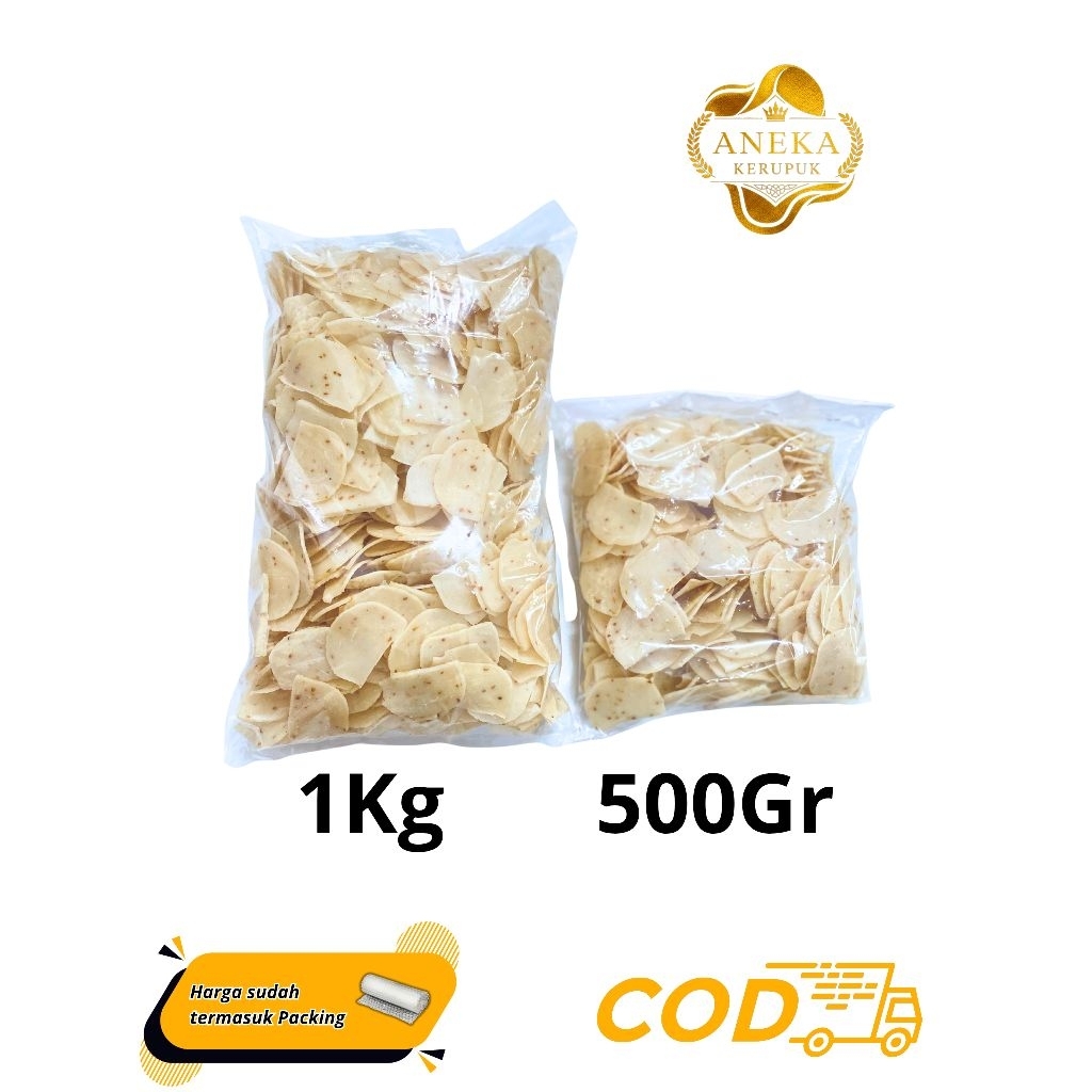 

KERUPUK MENTAH/KERECEK KERUPUK KUPANG ASLI SIDOARJO