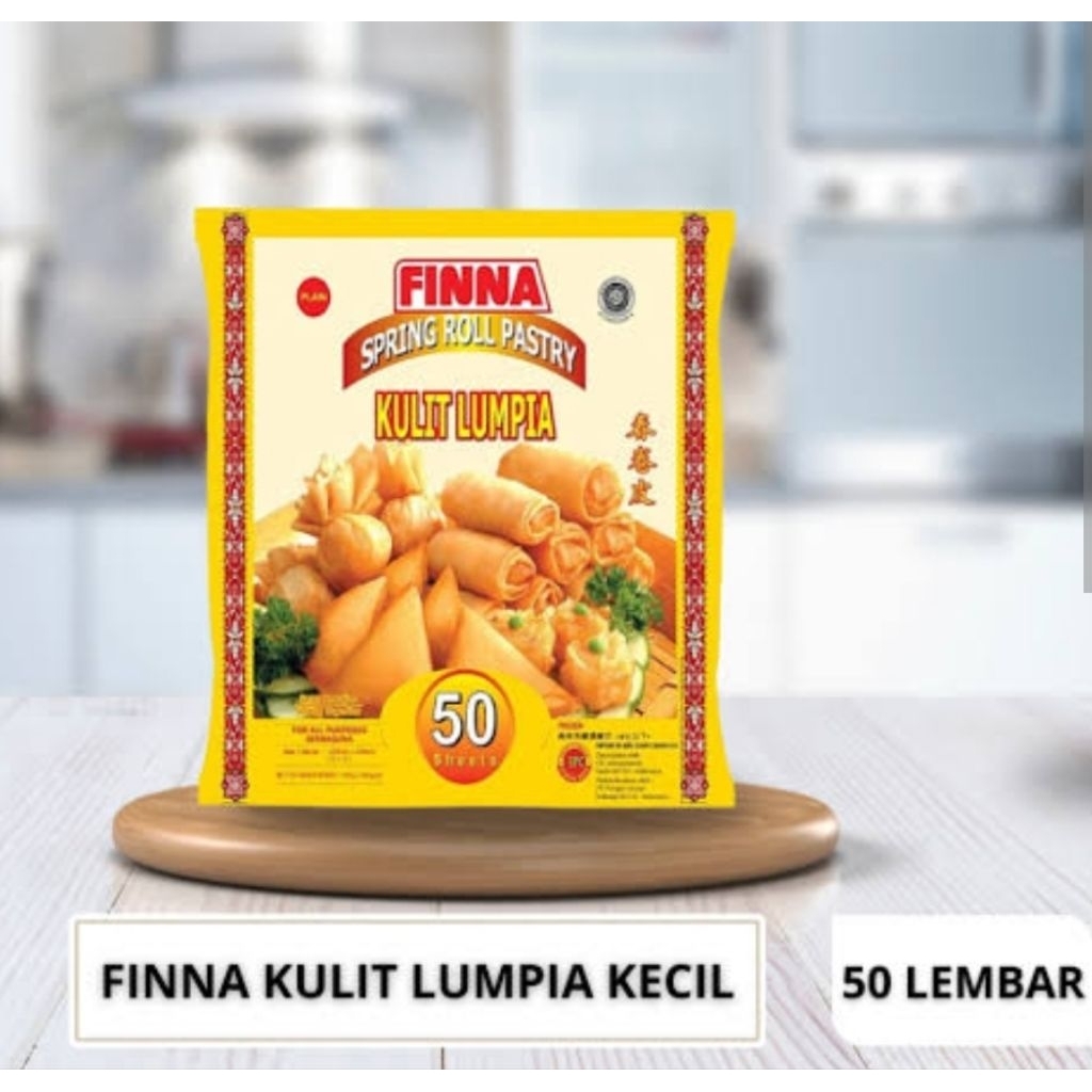 

TERMURAH !! FINNA Kulit Lumpia PREMIUM KECIL BESAR | Spring Roll Pastry UKURAN 12,5x12,5 cm isi 50 Lembar dan 215x215mm isi 40 lembar Bandung (SP ROLL SKIN)