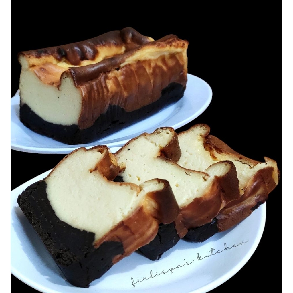 

Brownie Burnt Cheese Cake loyang 20x10