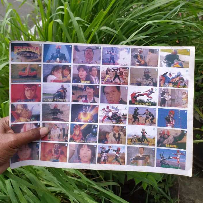 GAMBAR UMBUL  KSATRIA BAJA HITAM JADUL TAHUN 90AN [ KOLEKSI BARANG JADUL LAWAS ASLI ]