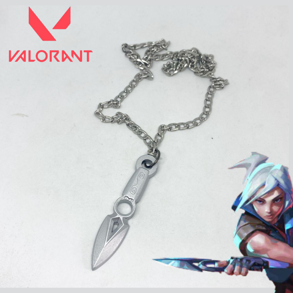 Valorant Jett Blade Storm Necklace Kalung Valorant