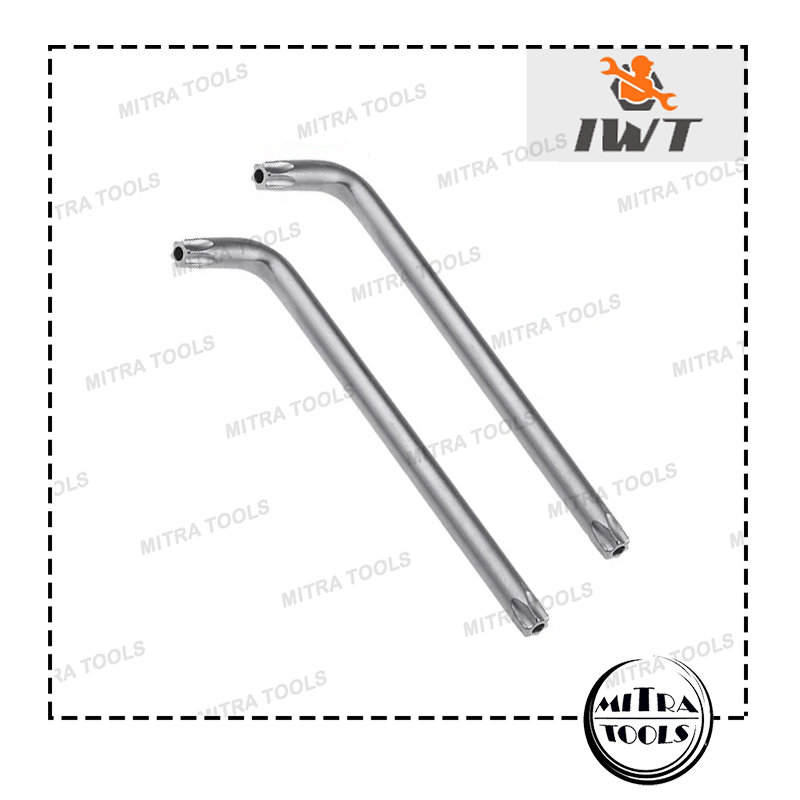 IWT Kunci L Bintang Lubang T40 T50 Kunci L Bintang Torx Harga Satuan