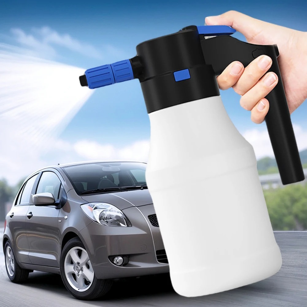 Semprotan Snow Elektrik Pembuat Busa Cuci Mobil Car Wash Foam Spray 1.5L