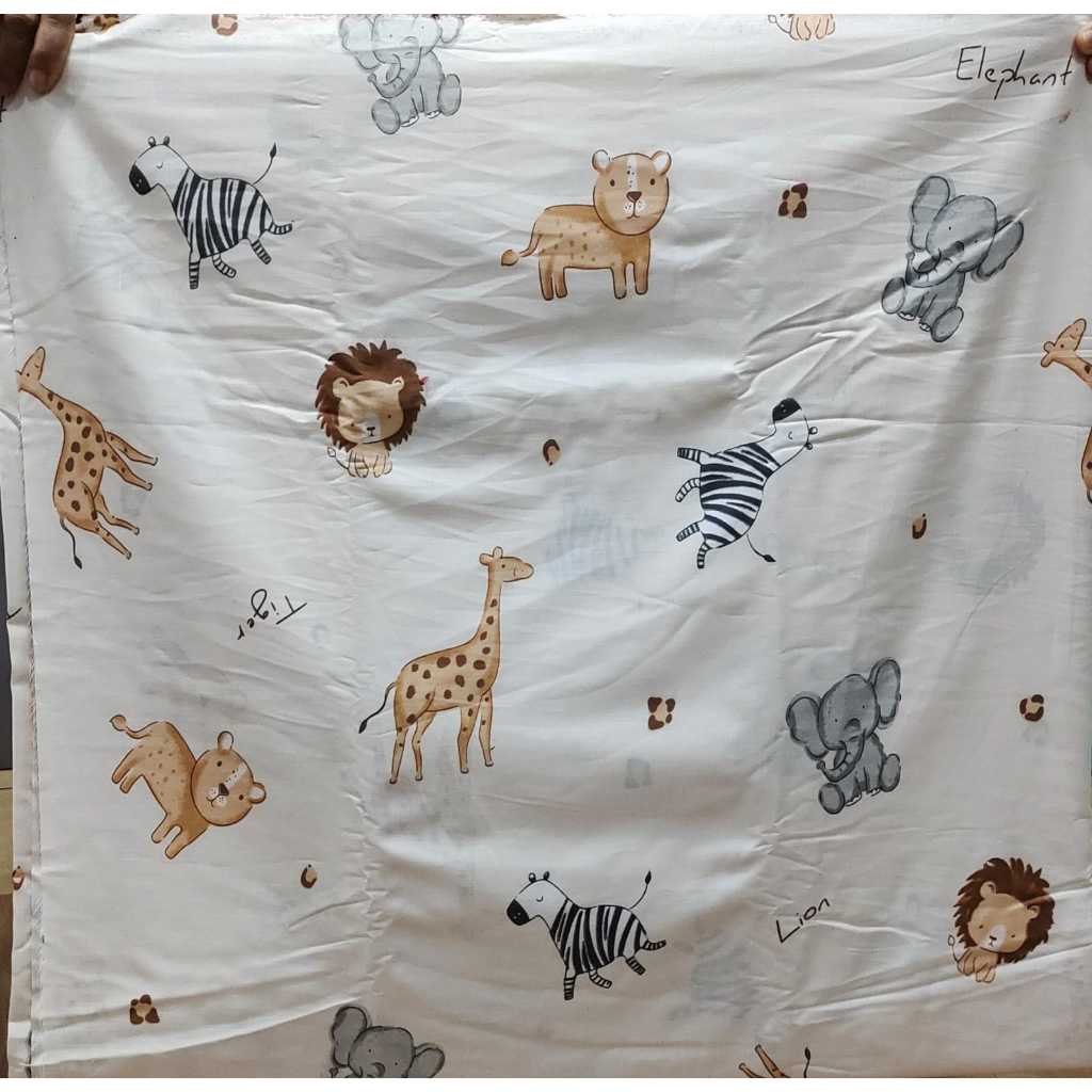 Baju Medis /Baju Dokter /Baju KoAs/ Baju Perawat / Baju Nakes katun motif hewan