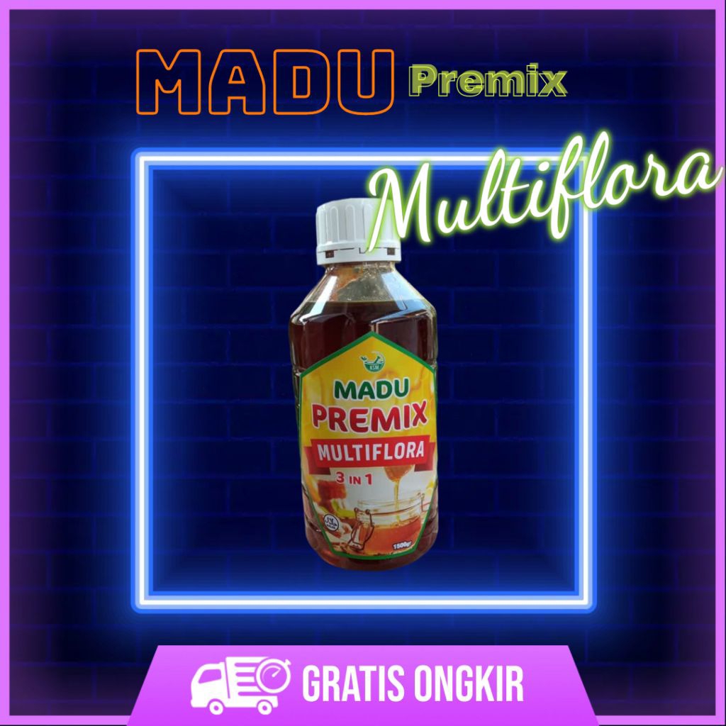 

Madu Herbal Premix Multiflora Premium Mix 3 in 1 Untuk maag lambung gerd darah tinggi dan menjaga kesehatan keluarga