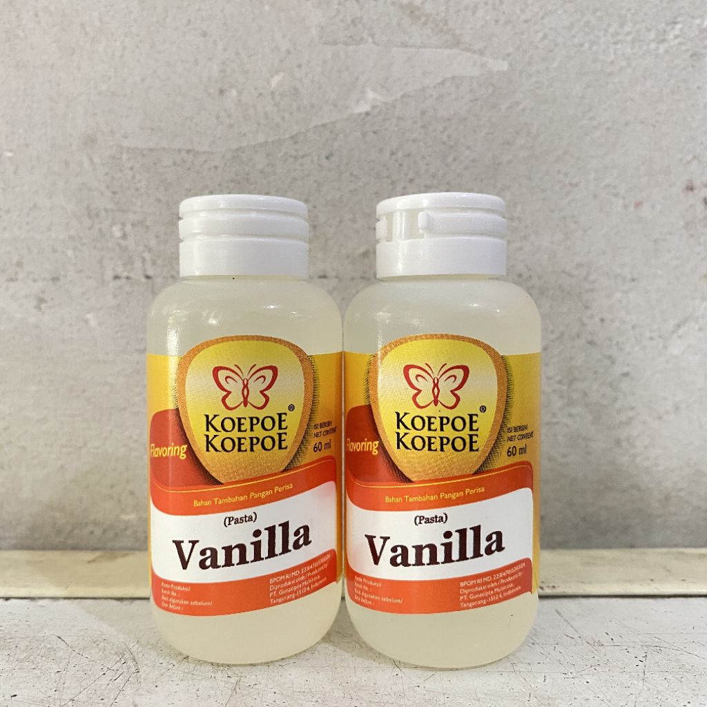 

Pasta koepoe koepoe VANILLA 60 ml | pasta vanilla | pasta kupu kupu