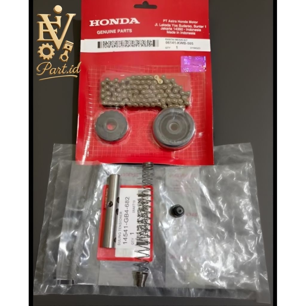 Rantai keteng set Plus suling keteng Honda Blade revo absolute kode part(KWB)
