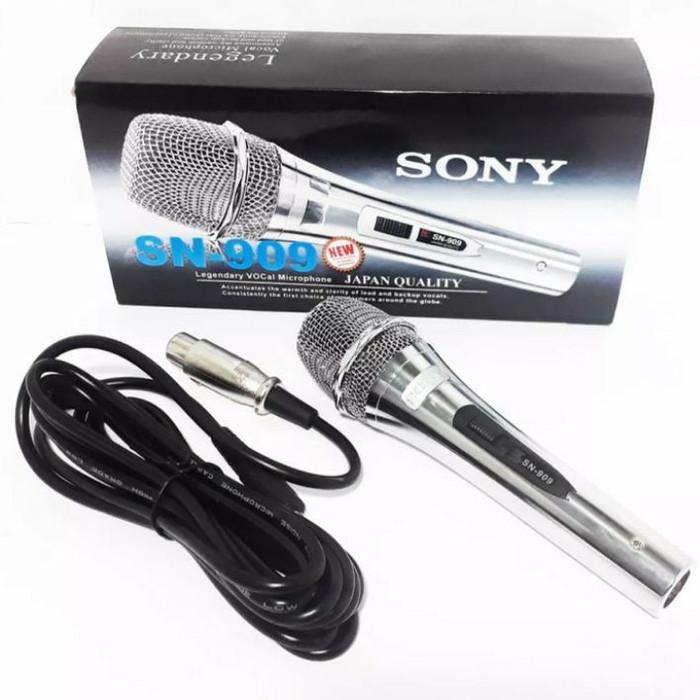 Mic Kabel SONY SN-909 Mikrofon Karaoke/Microphone/Mic Kabel