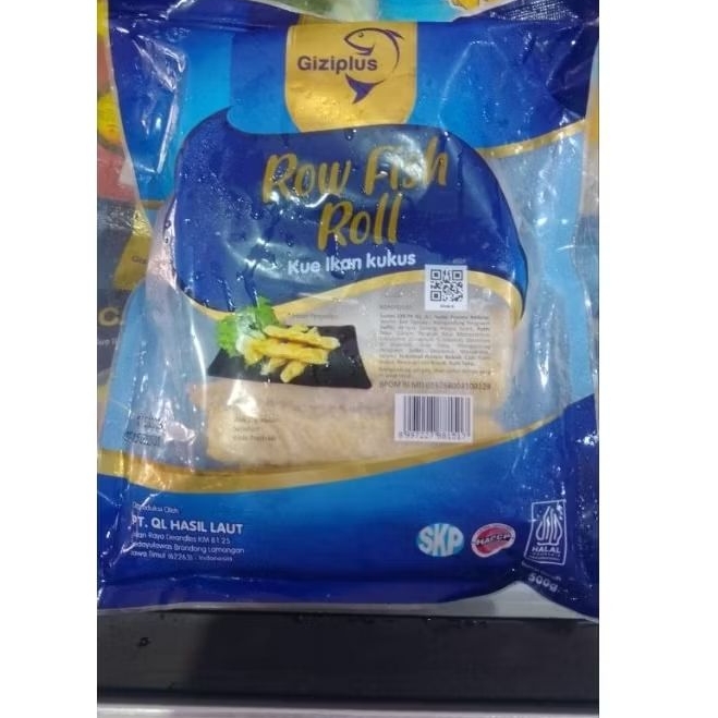 

Giziplus raw fish roll 500g
