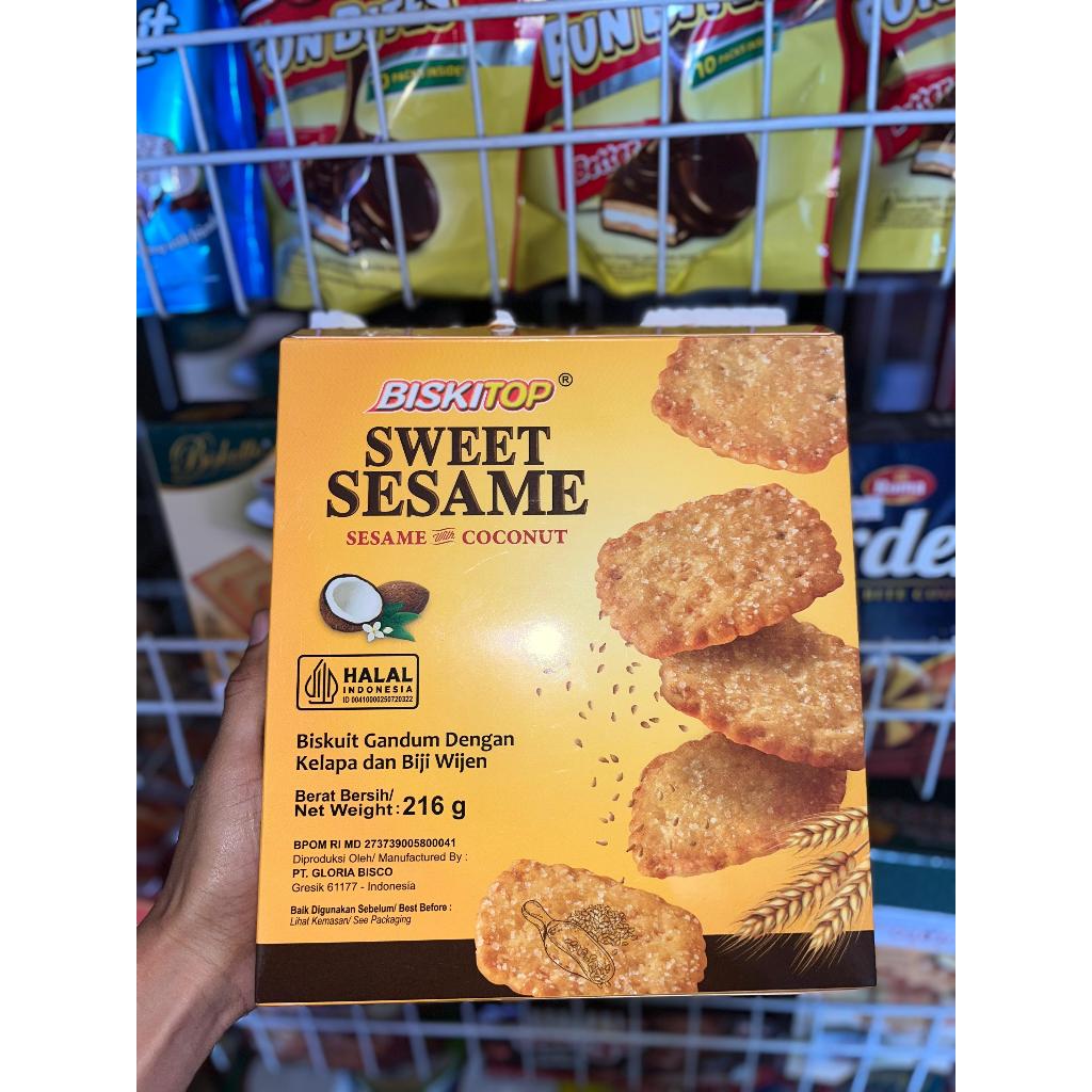 

[KARTON] BISKITOP SWEET SESAME 216gr x 10pcs