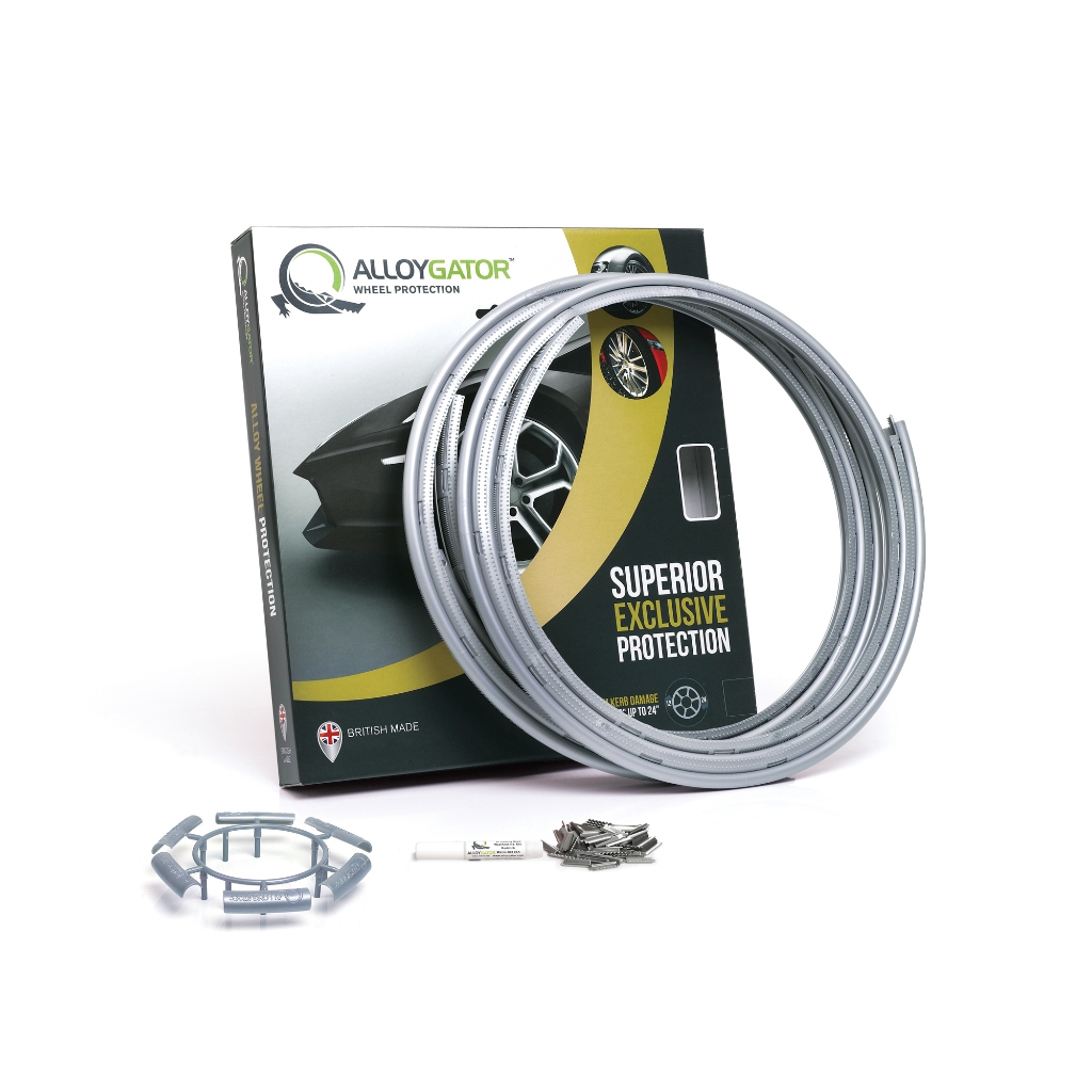 Alloygator Pelindung Velg Mobil Exlusive Silver Ring 12-24 Inch