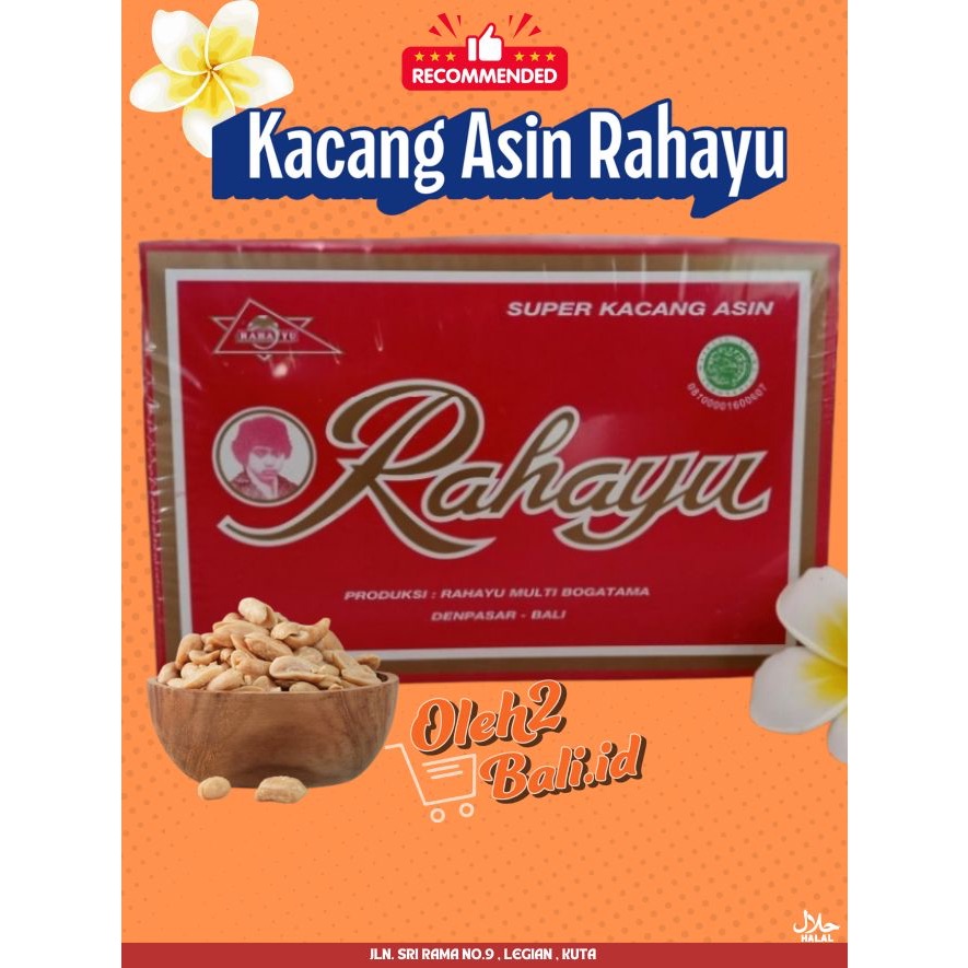 

Kacang Asin Rahayu oleh oleh khas bali