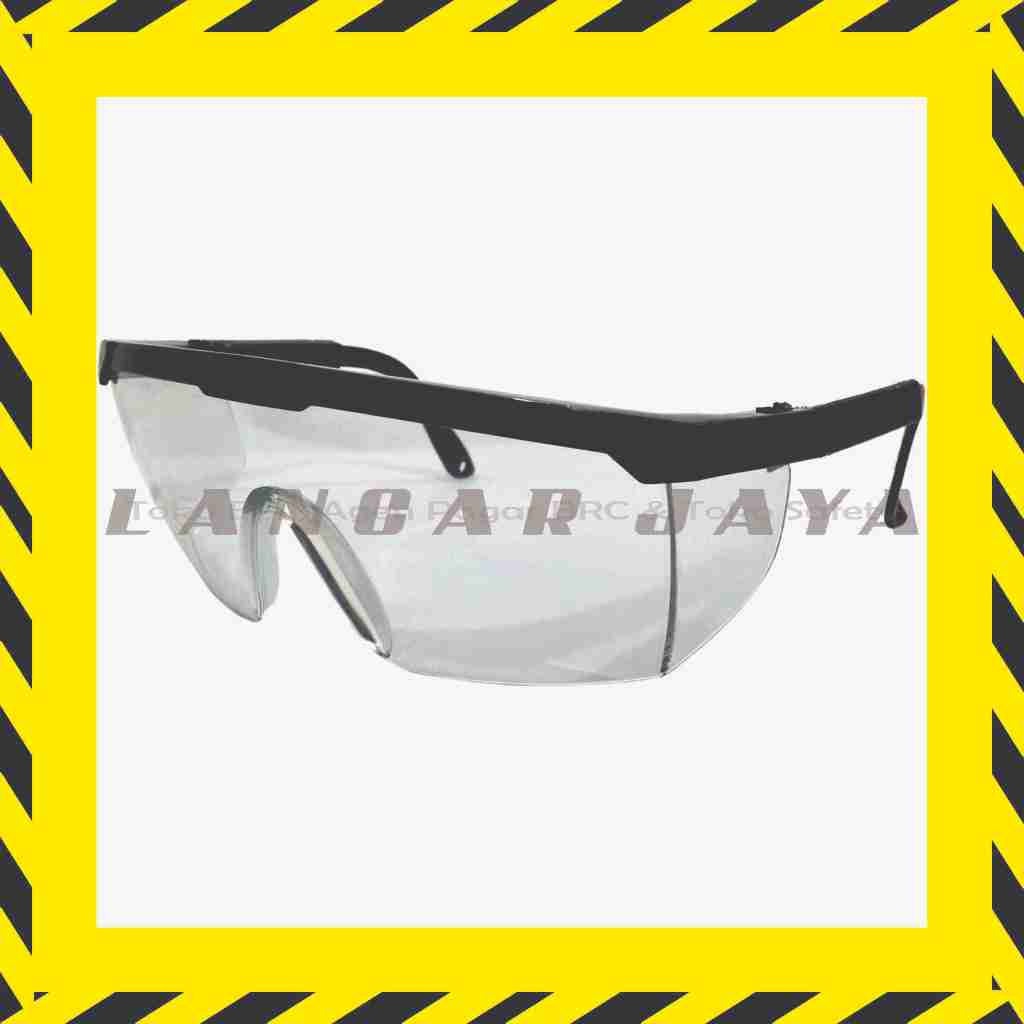 Kacamata Las Hitam / Bening TERMURAH