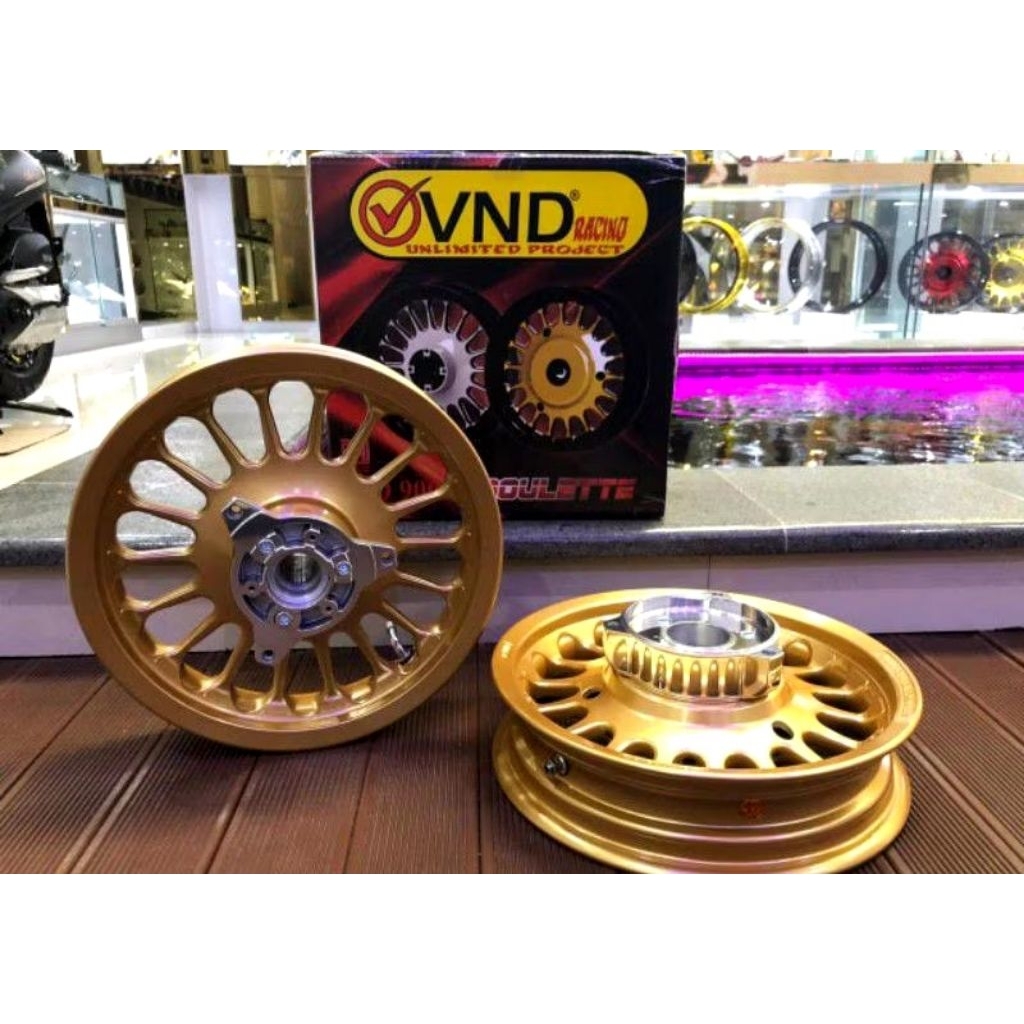 VELG RACING VND ROULETTE NMAX 155 OLD RING 12 MODEL VESPA