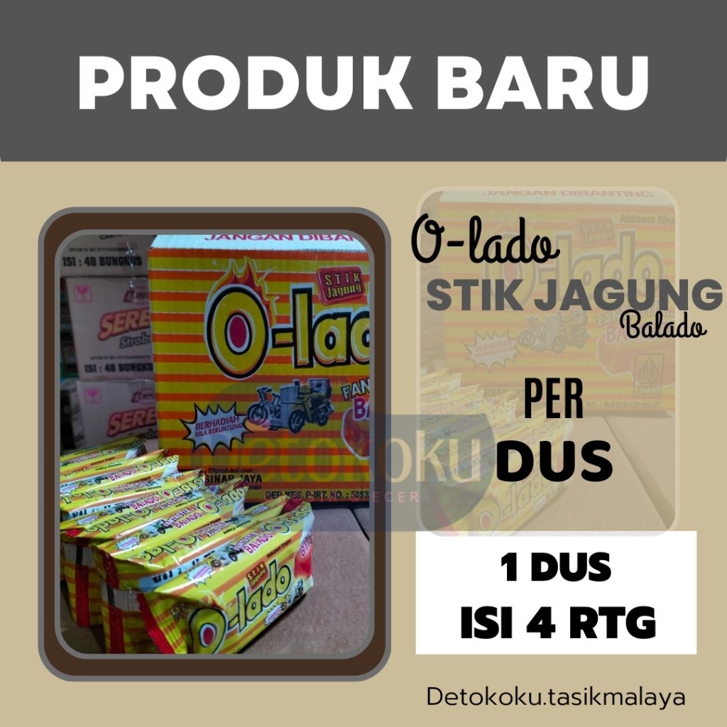 

O-LADO - Stik Jagung Balado [PER DUS]