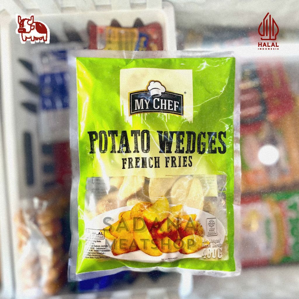 

MY CHEF Potato Wedges French Fries 400gr