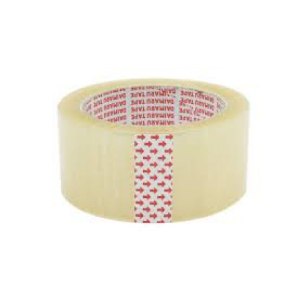 

PROMO - Lakban Bening 90 Yard Random Merk