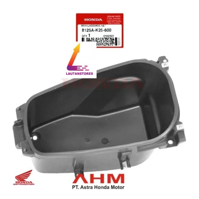 8125A-K25-600 = 8125A-K61-900 BOX BAGASI BEAT POP BEAT ESP 2015-2016