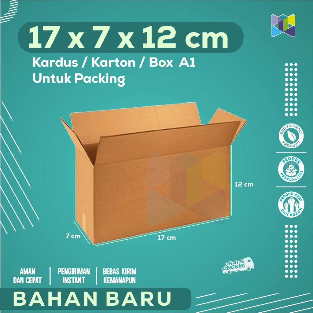 

Box Packing 17x7x12 / Kardus Packing / Karton Packing cocok untuk Aksesoris, Skincare, Pakaian, Elektronik, Barang Pecah Belah, Dokumen, Buku dengan Harga home industri langsung.