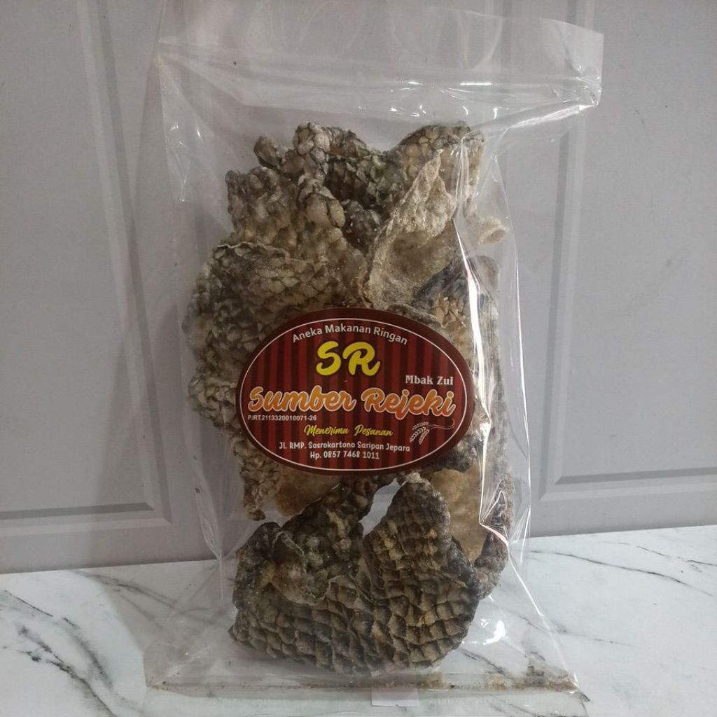 

KRUPUK KULIT IKAN KAKAP BERAT 180 GRAM