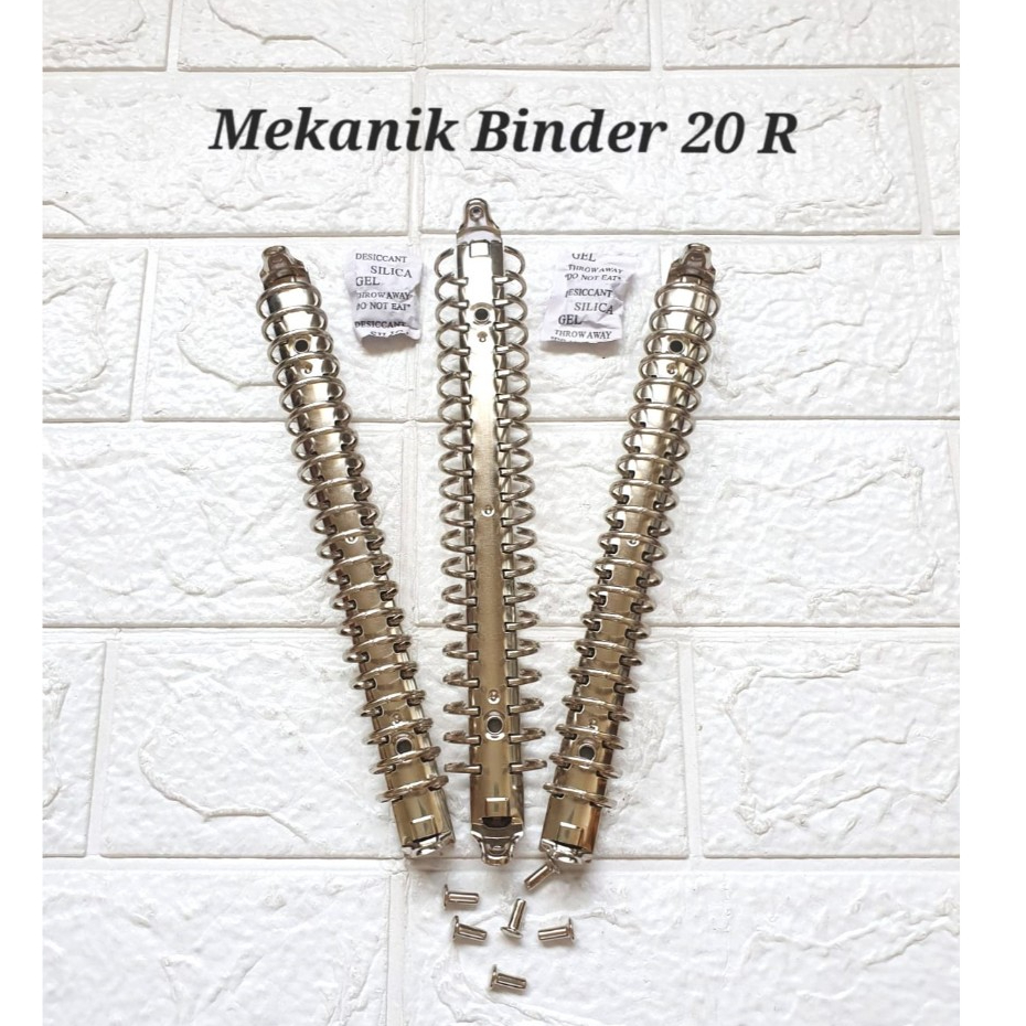 

Mekanik Ring Binder BESI 20 Lubang / Ukuran Kertas A5