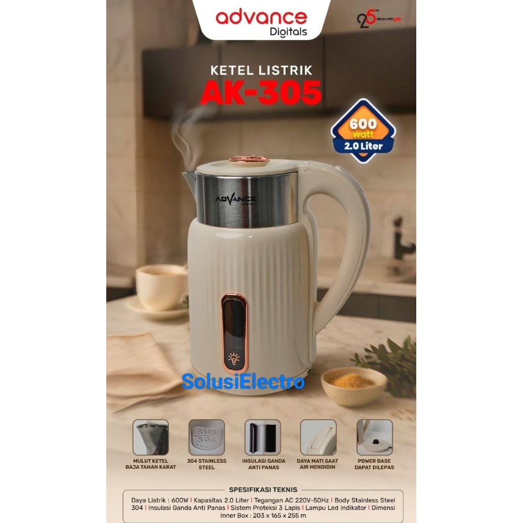 Kettle Listrik Advance AK 305
