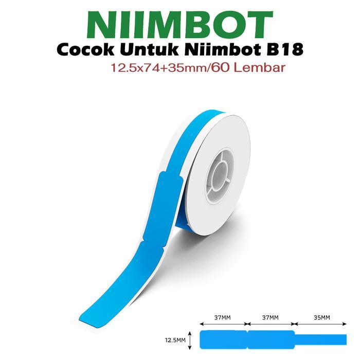 

NIIMBOT B18 Label Cable Sticker Paper, Tahan Air Dan Tahan Minyak, Warna Tidak Pudar