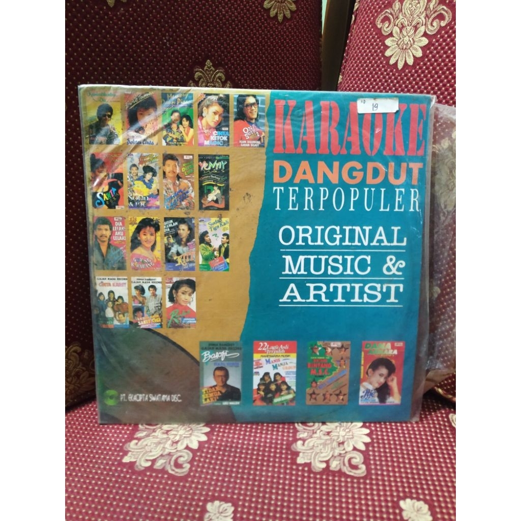 cover sampul laser disc karaoke dangdut