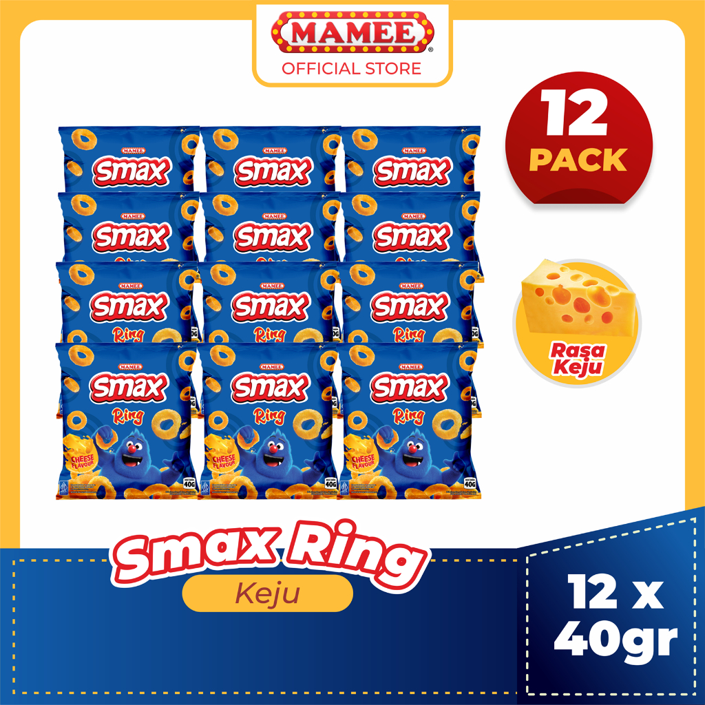 

Smax Ring Keju Family Size 40gr - 12 Pcs