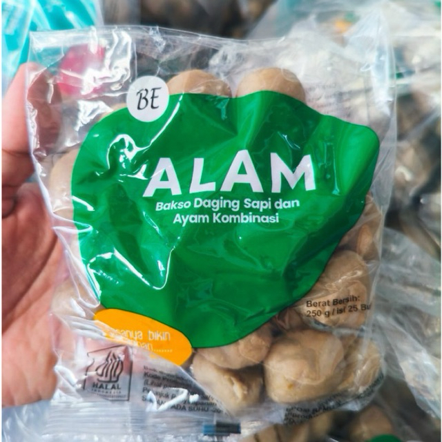 

Bakso Alam Ayam & Sapi Isi 25pcs
