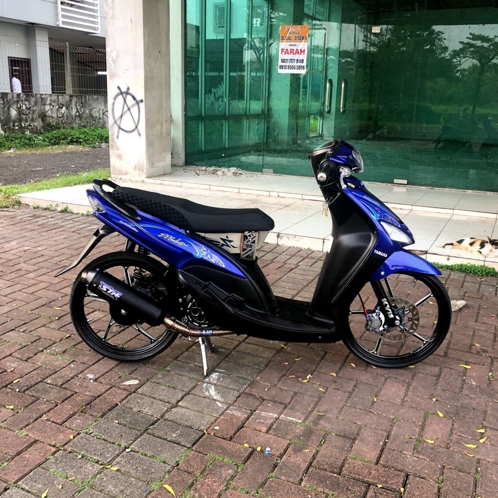 KNALPOT STD RACING Mio Sporty . Mio Soul. Mio Smile . Mio J . Mio GT Type MBC1