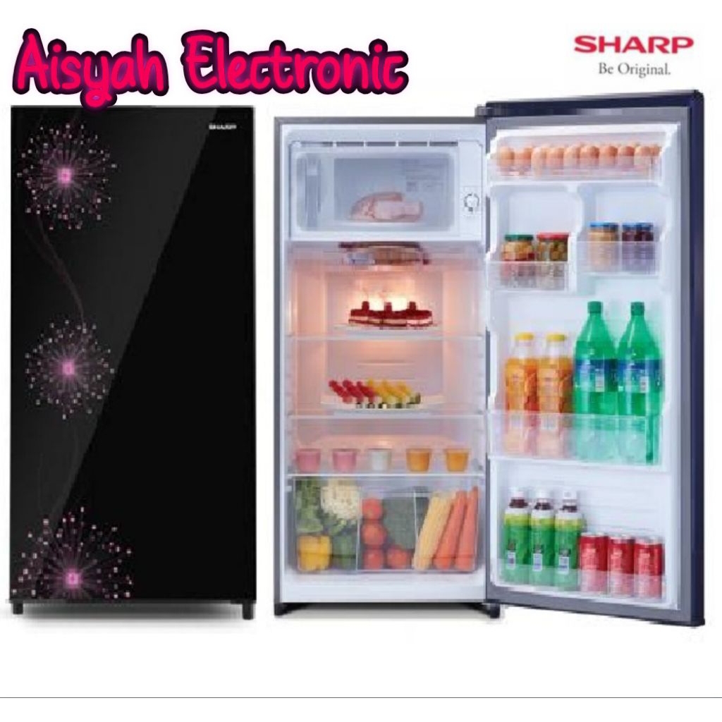 KULKAS SHARP SJ-X187MG-DB/DP GARANSI RESMI