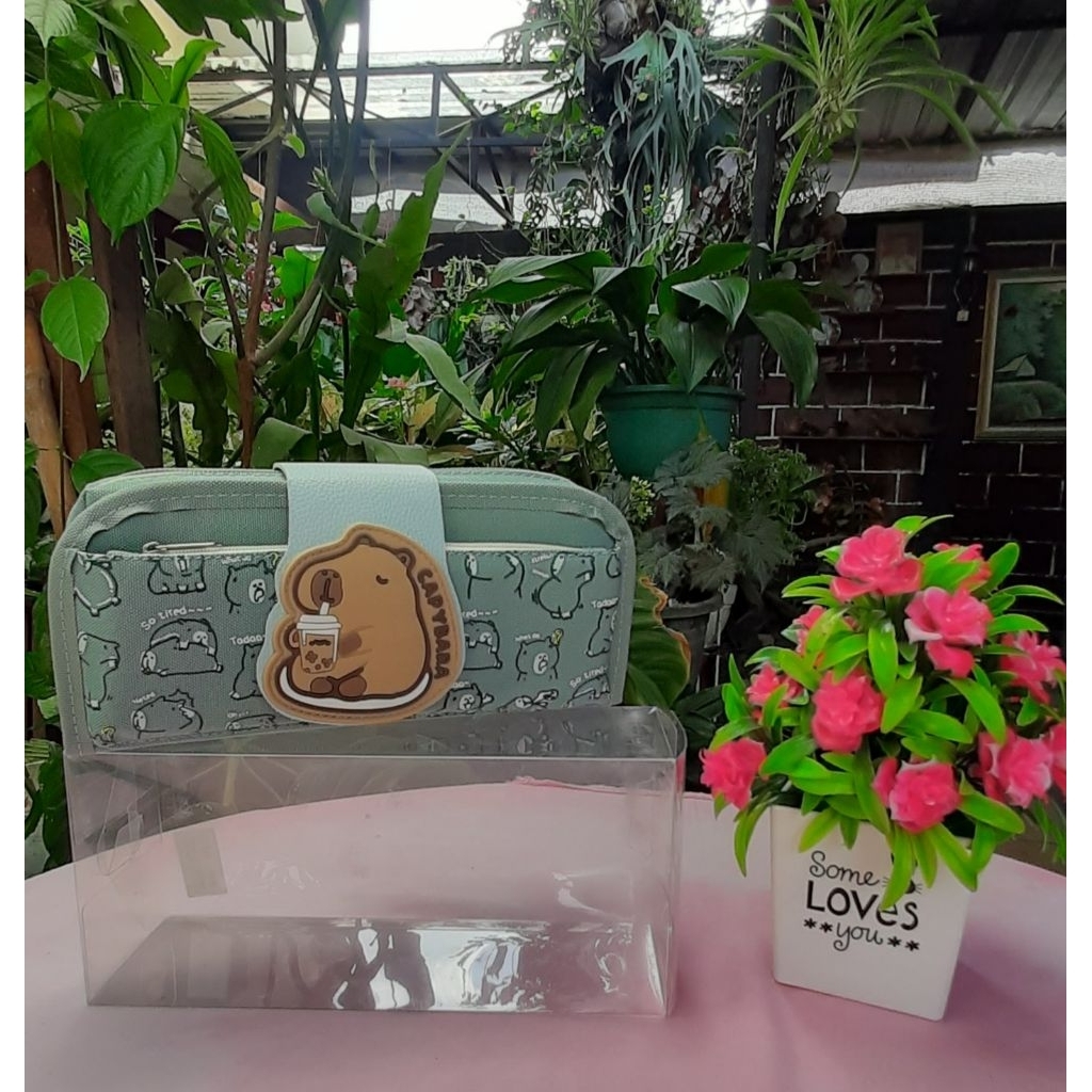 

1027 Tempat Pensil CAPYBARA/Kotak Pensil Lucu/Kotak Pensil Kartun Capybara/Tempat Pensil Karakter