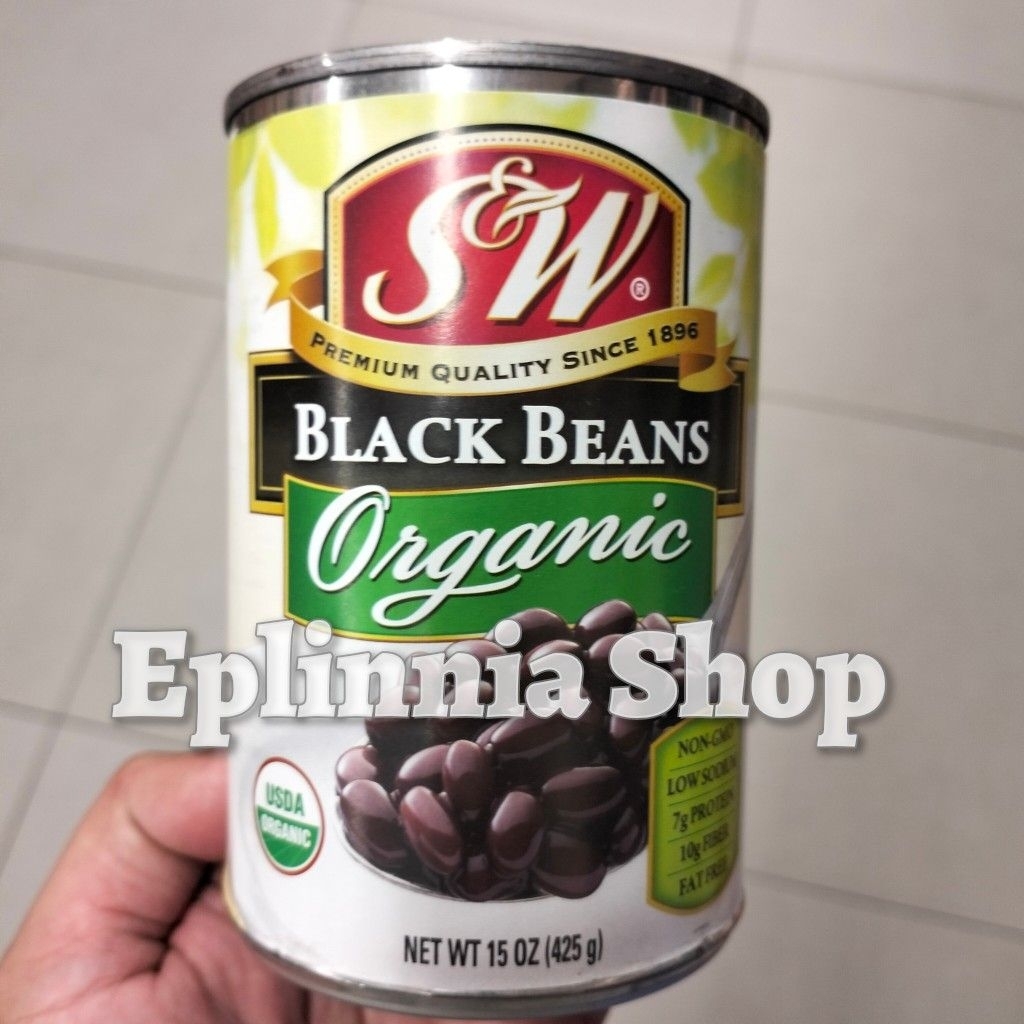 

S&W Black Beans Organic 425 gr - Kacang Hitam Organik