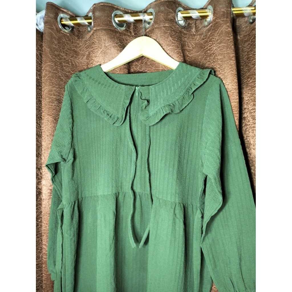 BAJU WANITA MODEL TUNIK/GAMIS BAHAN CRINKLE PREMIUM