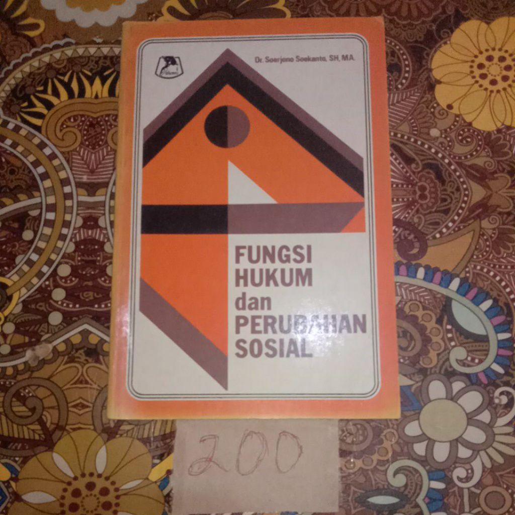 BUKU FUNGSI HUKUM DAN PERUBAHAN SOSIAL