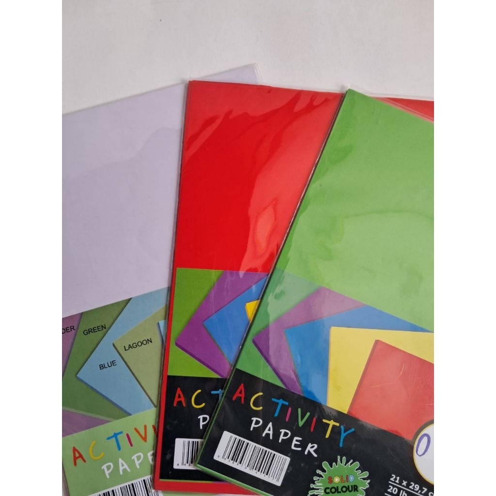 

Activity paper legong warna A4 80gsm