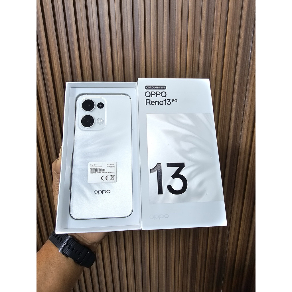 oppo reno 13 5G 12/256gb second bekas mulus fullset original resmi
