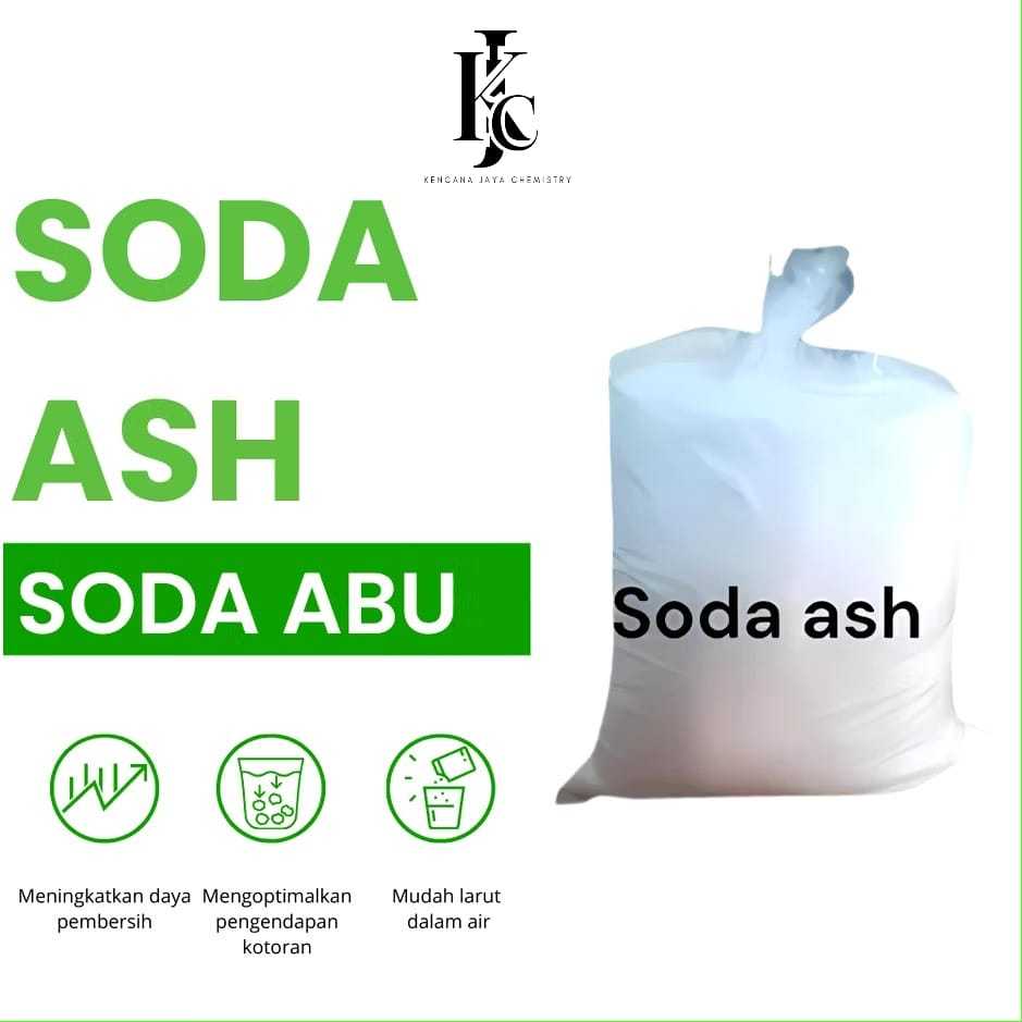 Soda ash / soda abu 1kg