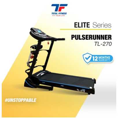 Treadmill Electric Auto Incline TL- 270 Alat Olahraga Lari Ditempat Elektrik