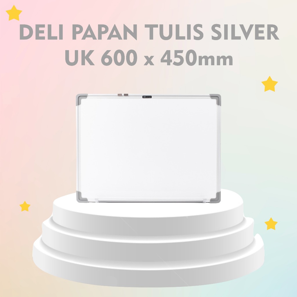 

DELI PAPAN TULIS SILVER E39032A/E39033A/E39034A/WHITEBOAR