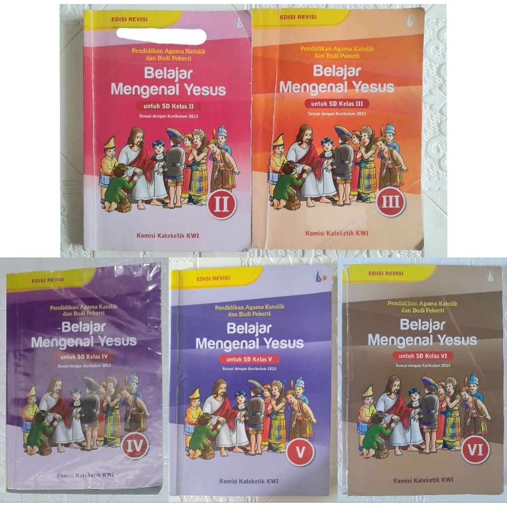 

Pendidikan Agama Katolik dan Budi Pekerti Kelas 2 3 4 5 6 SD Belajar Mengenal Yesus