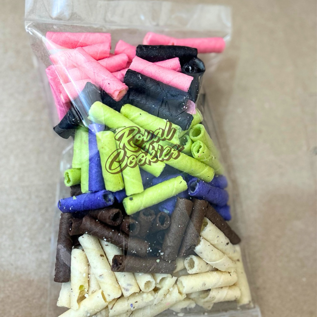 

TWISTER MIX 6 varian rasa twister stik roll mini renyah manis snack camilan kiloan 250 gram