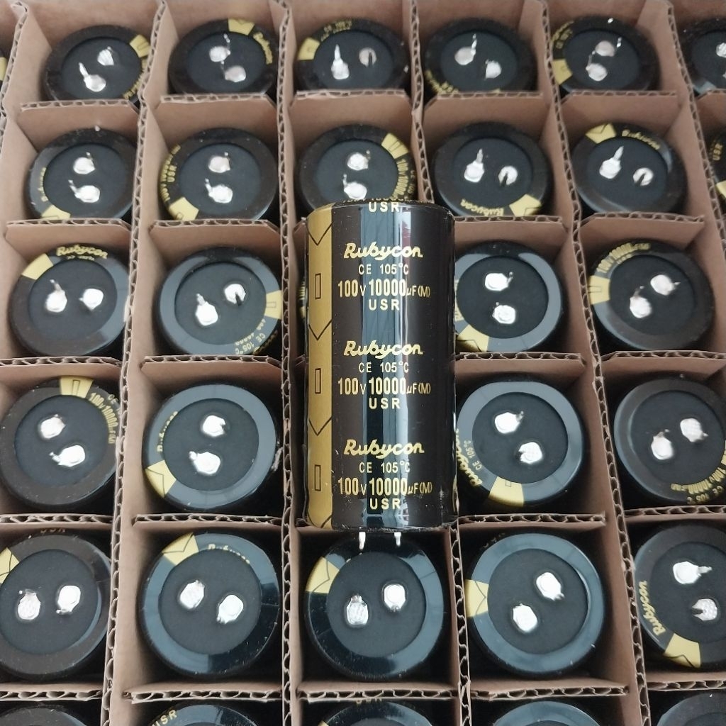 elco rubycon hitam 100v 10000uf usr , elco rubycon black gold usr 100v 10000uf , rubycon hitam 10000