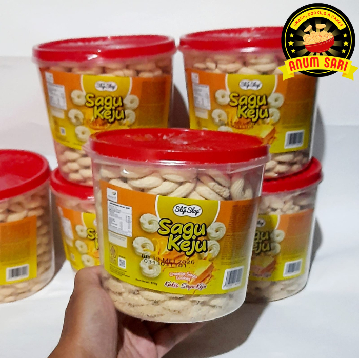 

KUE SAJU SAGU KEJU TOPLES 470 GRAM / Kue Kering - Anum Sari