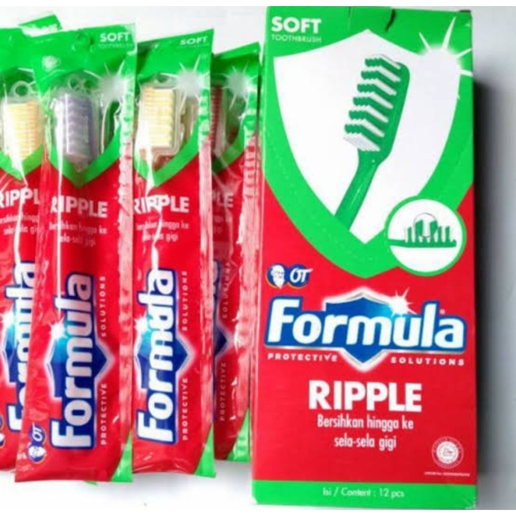Sikat Gigi Formula Ripple Soft Sikat Gigi Dewasa