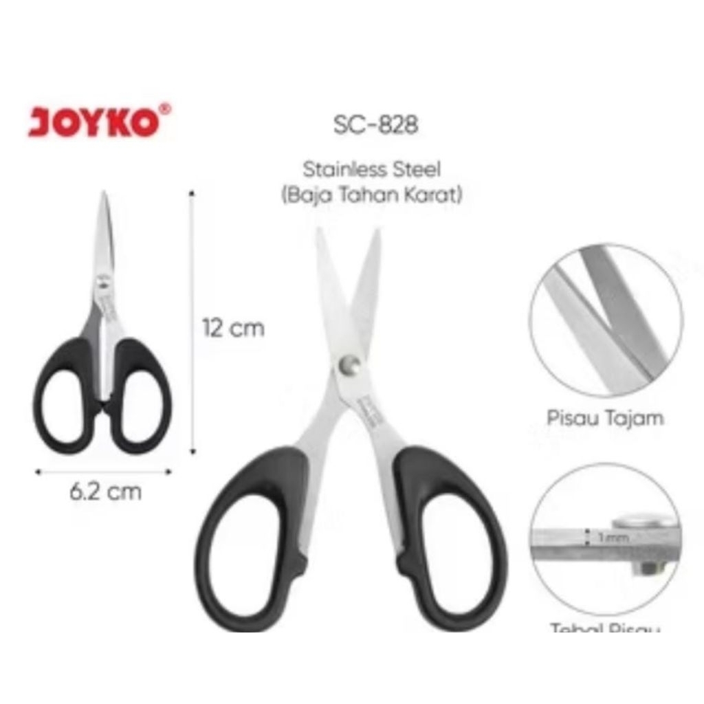 

JOYKO Gunting Scissors Stainless Steel SC-828